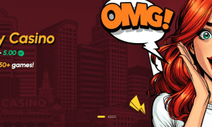 Yay Casino sign-up page